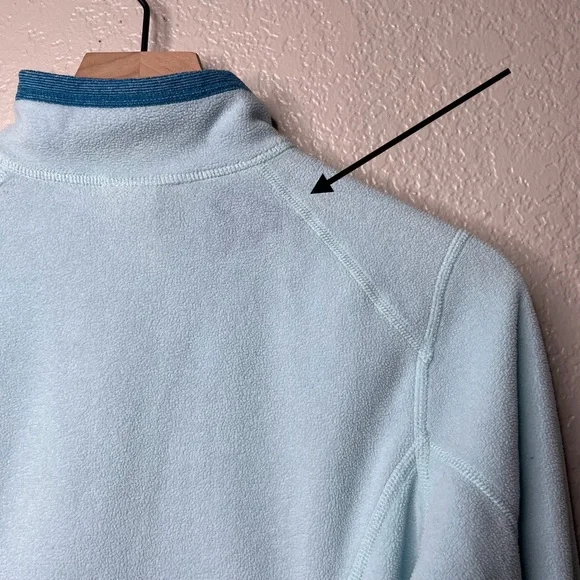 The North Face Quarter Zip Fleece Pullover Sweater Polartec Classic Sweatshirt - Picture 11 of 13